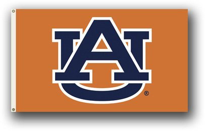 Auburn - 3"X5" Polyester Flag (Logo)