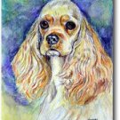 Cocker Spaniel - 11"x15" 2-Sided Garden Banner