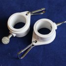 Mounting Rings (white)- Rotating (for 1"" pole)