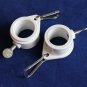 Mounting Rings (white)- Rotating (for 1"" pole)