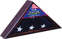 Cherry Display Case for 3" x 5" flag