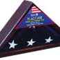 Cherry Display Case for 3" x 5" flag