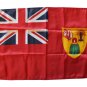 Turks and Caicos - 12"X18" Nylon Flag (Red Ensign)