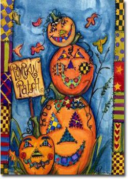 Pumpkin Patch Toland Art Banner