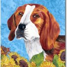 Beagle (Dog Days of Summer) - 11""x15"" 2-Sided Garden Banner