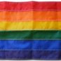 Rainbow - 12"" x 18"" Nylon Flag