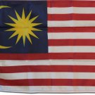 Malaysia - 12""X18"" Nylon Flag