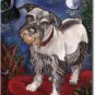 Schnauzer (Chagrowl) - 12.5""x18"" Garden Banner