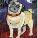 Pug Art Banner - Chagrowl