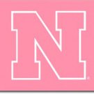 University of Nebraska - 3"x5" Polyester Flag (Breast Cancer Awareness)