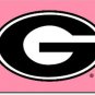 University of Georgia - 3"x5" Polyester Flag (Breast Cancer Awareness)