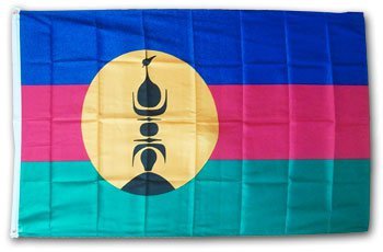 New Caledonia - 3"X5" Polyester Flag