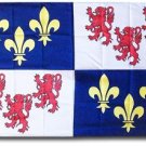 Picardy (Picardie) - 3"X5" Polyester Flag