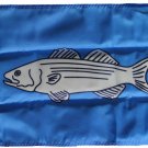Striped Bass - 12""x18"" Nylon Flag