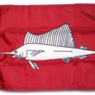 Sailfish - 12""x18"" Nylon Flag