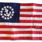 Yacht Ensign - 20""x30"" Nylon Flag