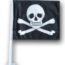 Jolly Roger Car Flag