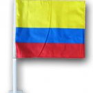 Colombia Car Flag