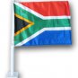 South Africa Car Flag