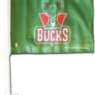 Milwaukee Bucks Car Flag