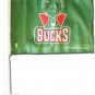 Milwaukee Bucks Car Flag