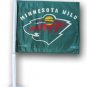 Minnesota Wild Car Flag
