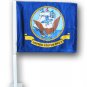 Navy Car Flag
