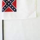 Second Confederate - 4""X6"" Stick Flag