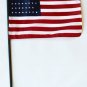 USA (38-Stars) - 4""X6"" Stick Flag
