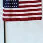 USA (34-Stars) - 4""X6"" Stick Flag