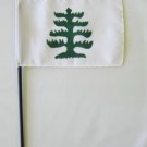 Pine Tree - 4""X6"" Stick Flag