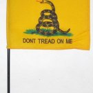 Gadsden - 4""X6"" Stick Flag