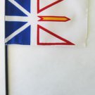 Newfoundland and Labrador - 4"X6" Stick Flag