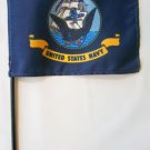 Navy - 4""X6"" Stick Flag