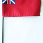 British Red Ensign (historic) - 4""X6"" Stick Flag