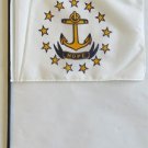 Rhode Island - 8""X12"" Stick Flag