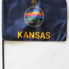 Kansas - 8""X12"" Stick Flag