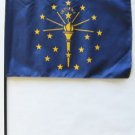 Indiana - 8""X12"" Stick Flag