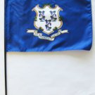 Connecticut - 8""X12"" Stick Flag