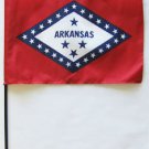 Arkansas - 8"X12" Stick Flag