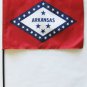 Arkansas - 8"X12" Stick Flag