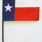 Texas - 4""X6"" Stick Flag