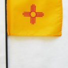 New Mexico - 4""X6"" Stick Flag