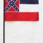 Mississippi - 4""X6"" Stick Flag