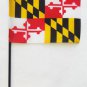 Maryland - 4""X6"" Stick Flag