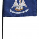 Louisiana - 4"X6" Stick Flag