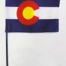 Colorado - 4""X6"" Stick Flag