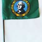 Washington - 4""X6"" Stick Flag