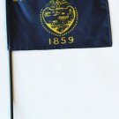 Oregon - 4""X6"" Stick Flag