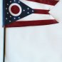Ohio - 4""X6"" Stick Flag